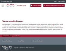 Tablet Screenshot of healthchoiceorlando.org